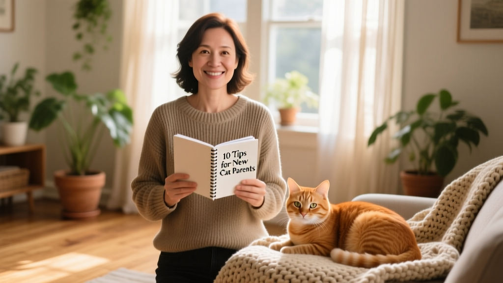 A guide to your first cat: 10 tips for new pet parents