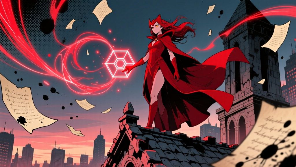 Scarlet Witch Artwork: The Crimson Thread That Rewrote Comic Book Visual Identity