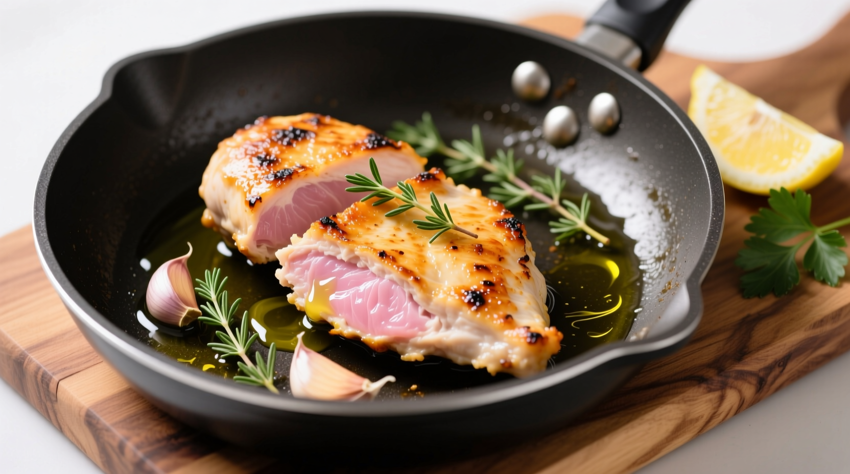 how long to cook chicken in pan