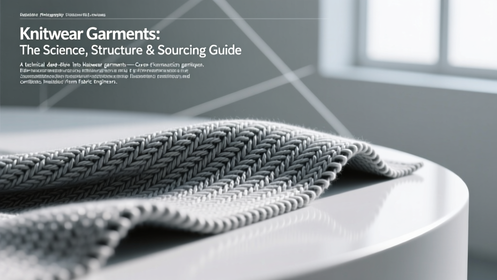 Knitwear Garments: The Science, Structure & Sourcing Guide
