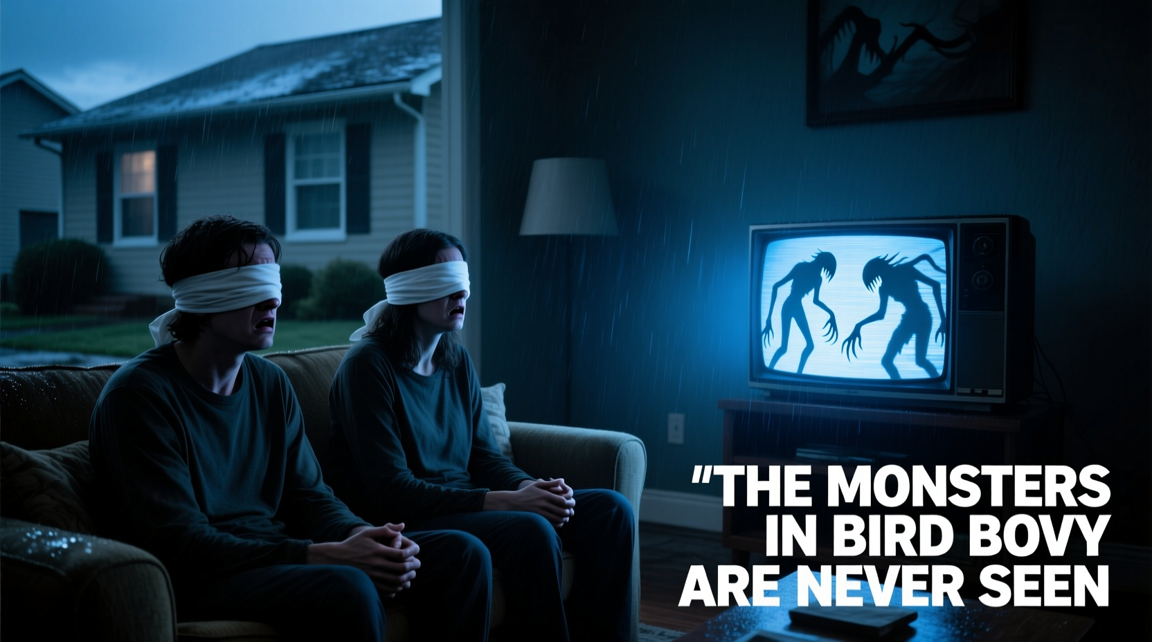 what do the monsters in bird box look like