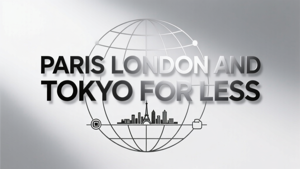 Paris, London, and Tokyo for Less: Realistic Budget Strategies That Work in 2024