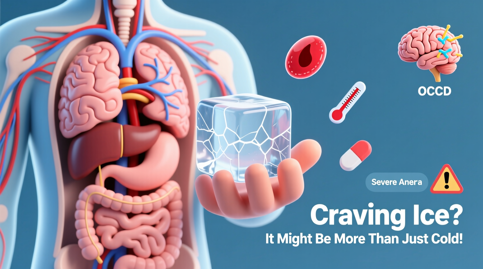 why do some people crave ice constantly possible causes and risks