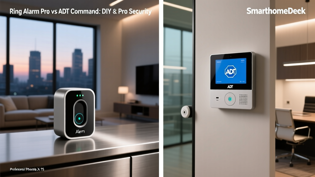 Ring Alarm Pro vs ADT Command: DIY vs Pro Security