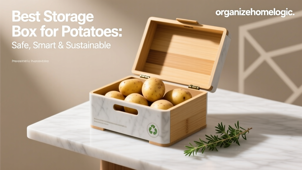 Best Storage Box for Potatoes: Safe, Smart & Sustainable