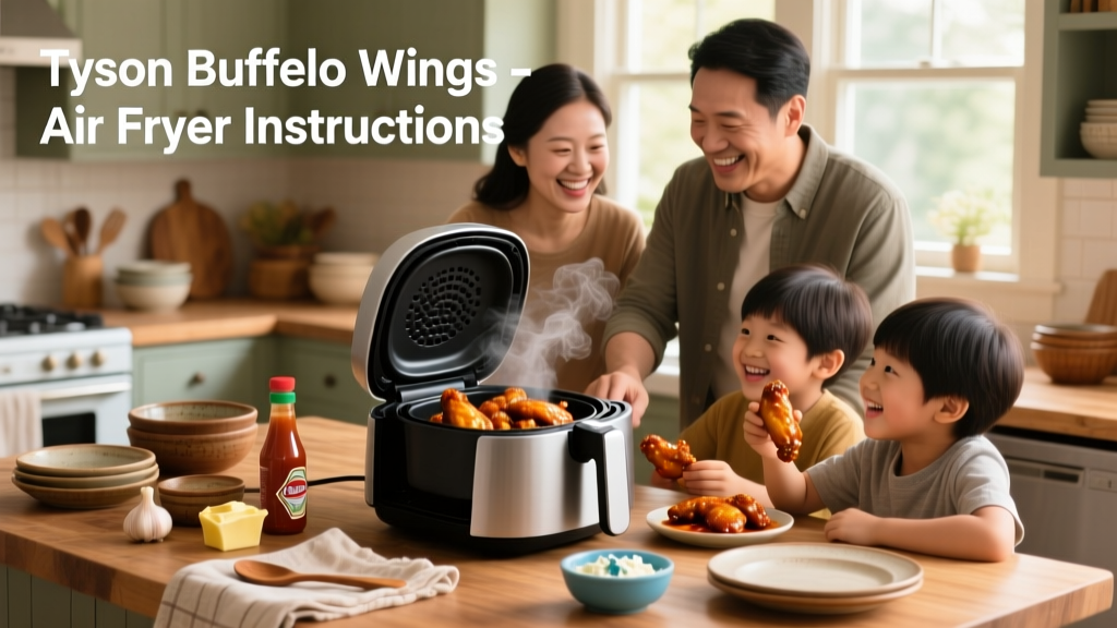 Tyson Buffalo Wings Air Fryer Instructions
