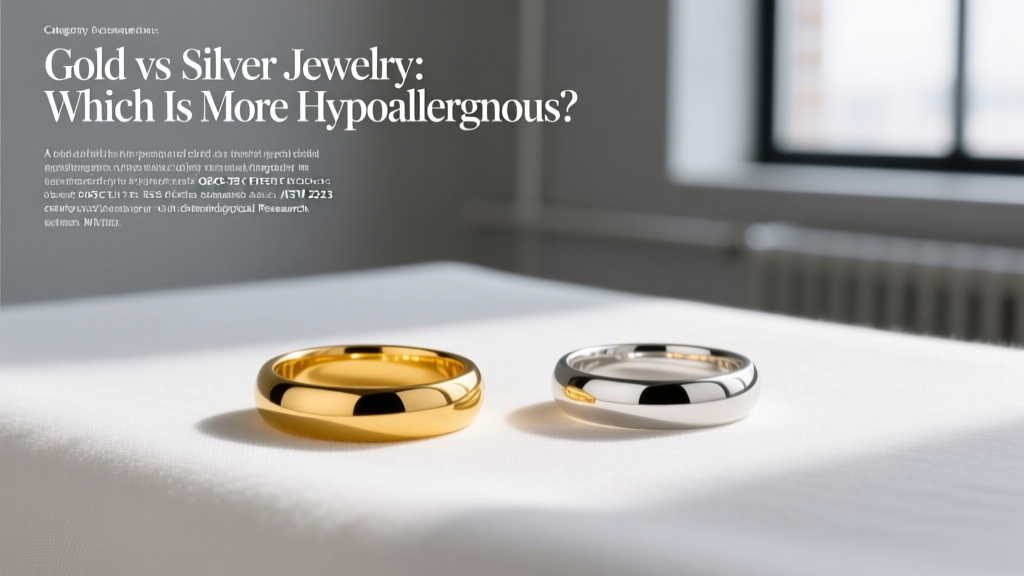 Gold vs Silver Jewelry: Which Is More Hypoallergenic?