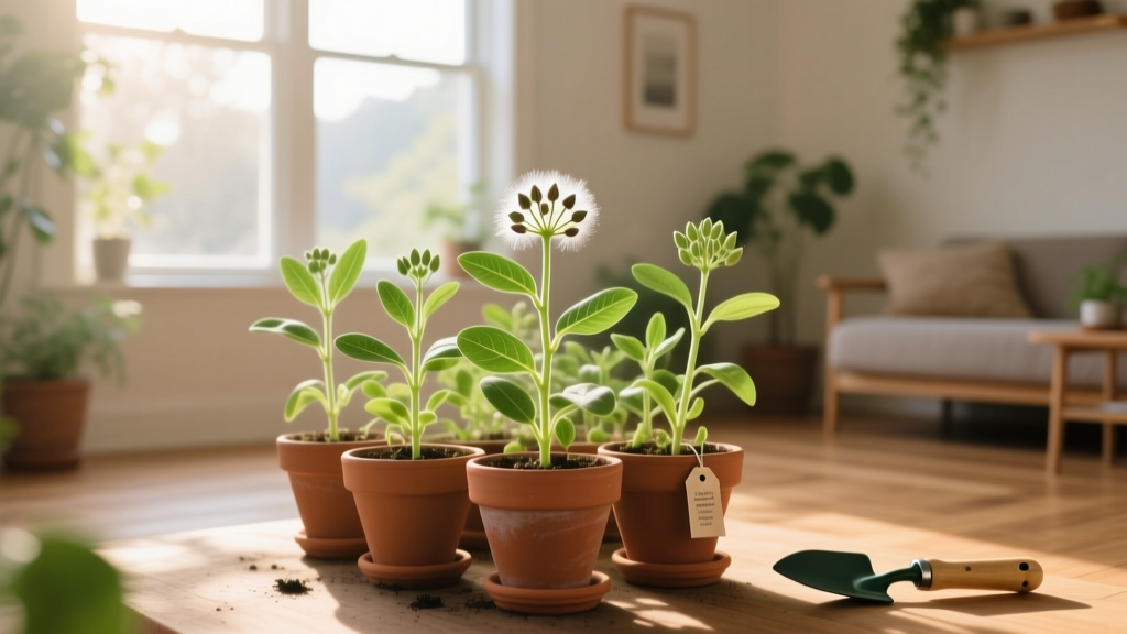 Indoor Milkweed Planting for Monarch Migration