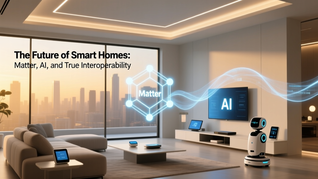 The Future of Smart Homes: Matter, AI, and True Interoperability