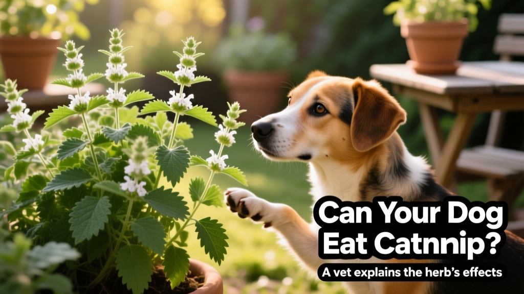 catnip leaves; can your dog eat catnip?
