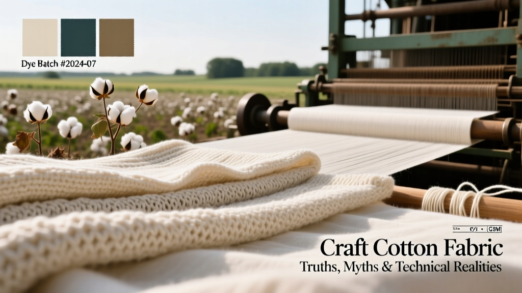 Craft Cotton Fabric: Truths, Myths & Technical Realities