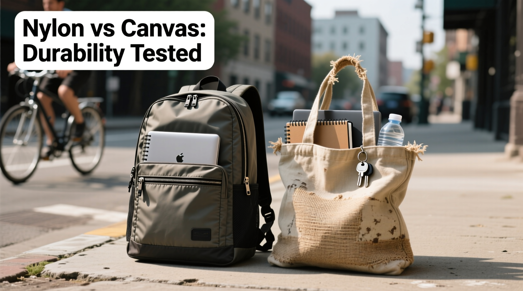 nylon backpack vs canvas tote for daily commuting durability tested