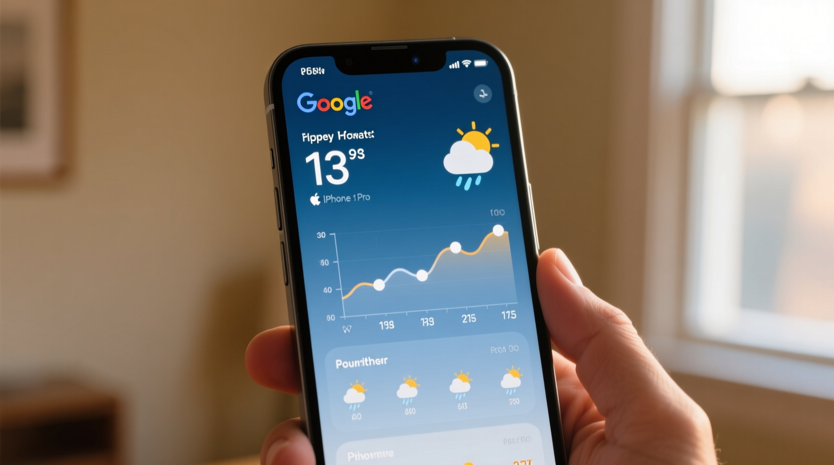 get weather forecasts from google video