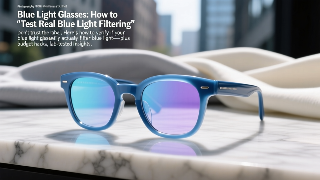 Blue Light Glasses: How to Test Real Blue Light Filtering
