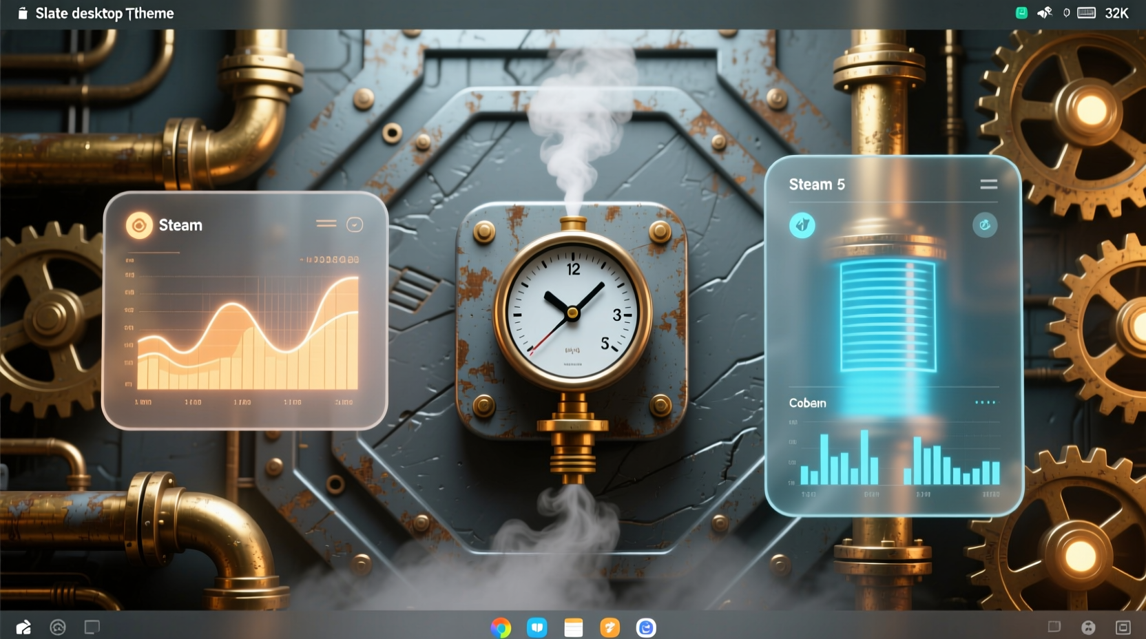the steam slate desktop