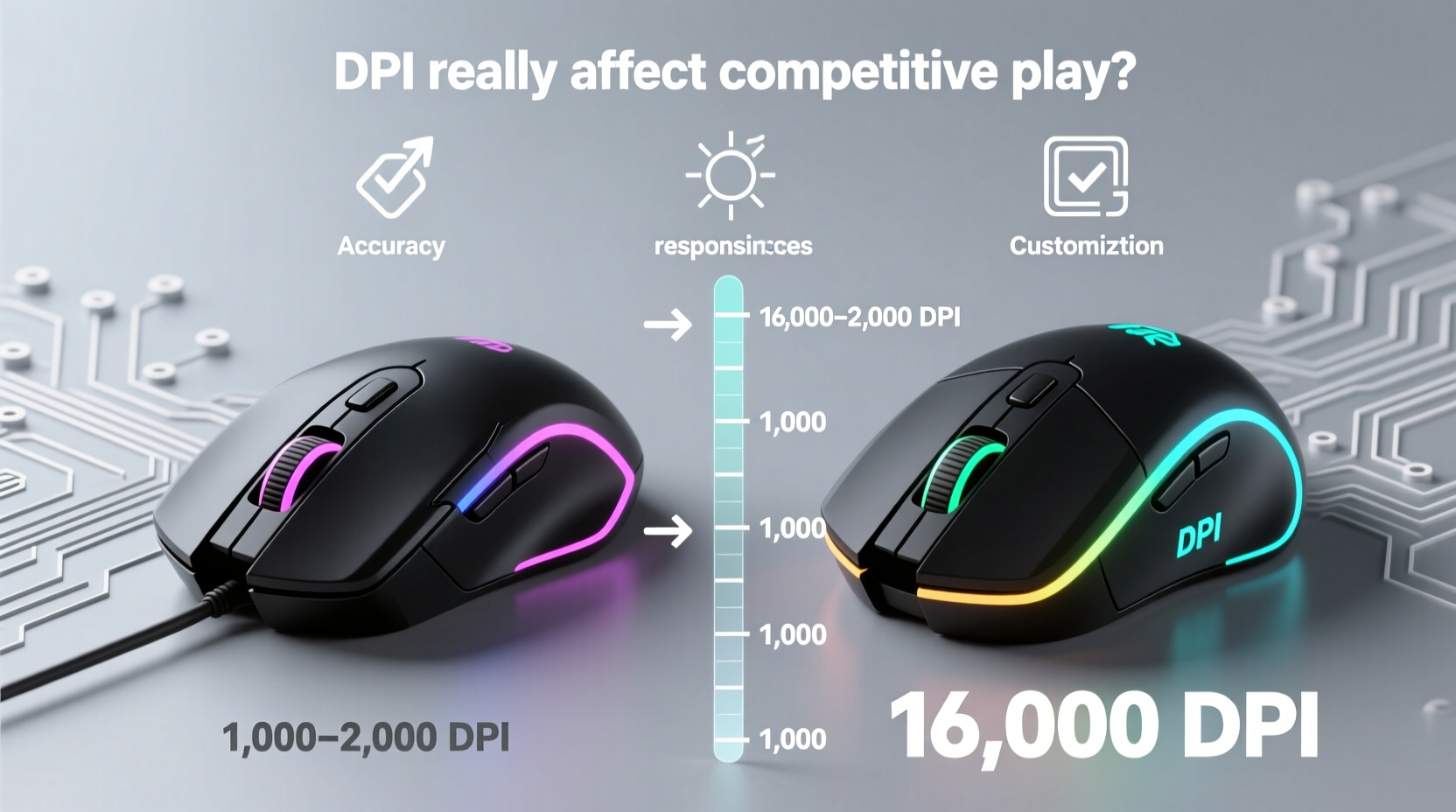 gaming mouse vs standard mouse does dpi really affect competitive play