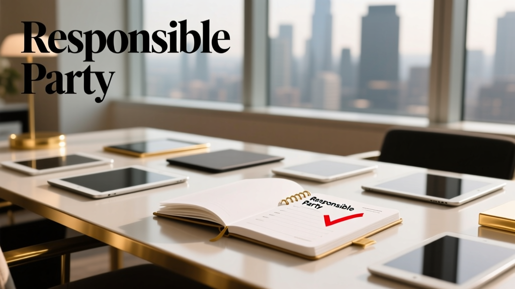 What Is Responsible Party in Event Planning?