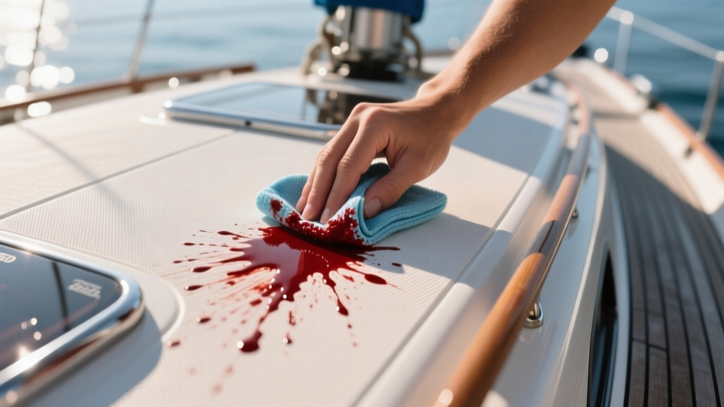 Fast & Proven: How to Get Blood Out of Boat Surfaces
