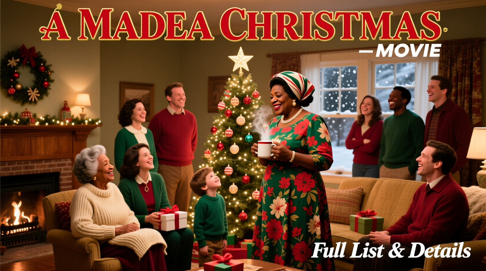 a madea christmas movie cast