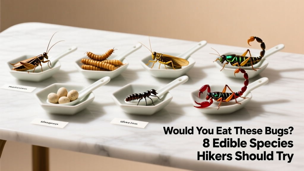 Would You Eat These Bugs? 8 Edible Insect Species Hikers Should Try — Safely, Sustainably, and Surprisingly Delicious