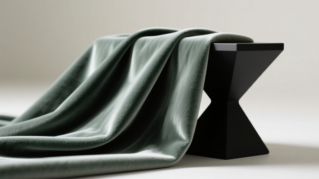 Grey Green Velvet: Technical Guide for Designers & Sourcing Pros