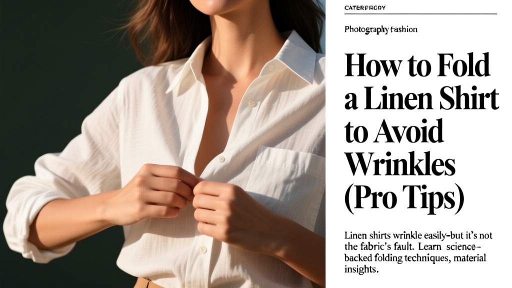 How to Fold a Linen Shirt to Avoid Wrinkles (Pro Tips)