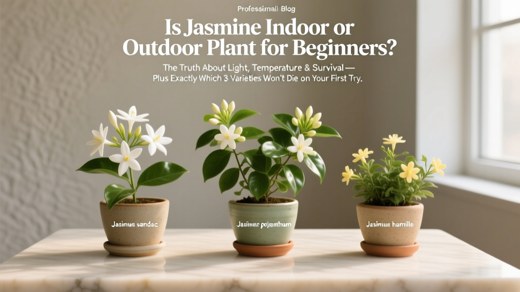 Jasmine Indoor or Outdoor for Beginners (2026)