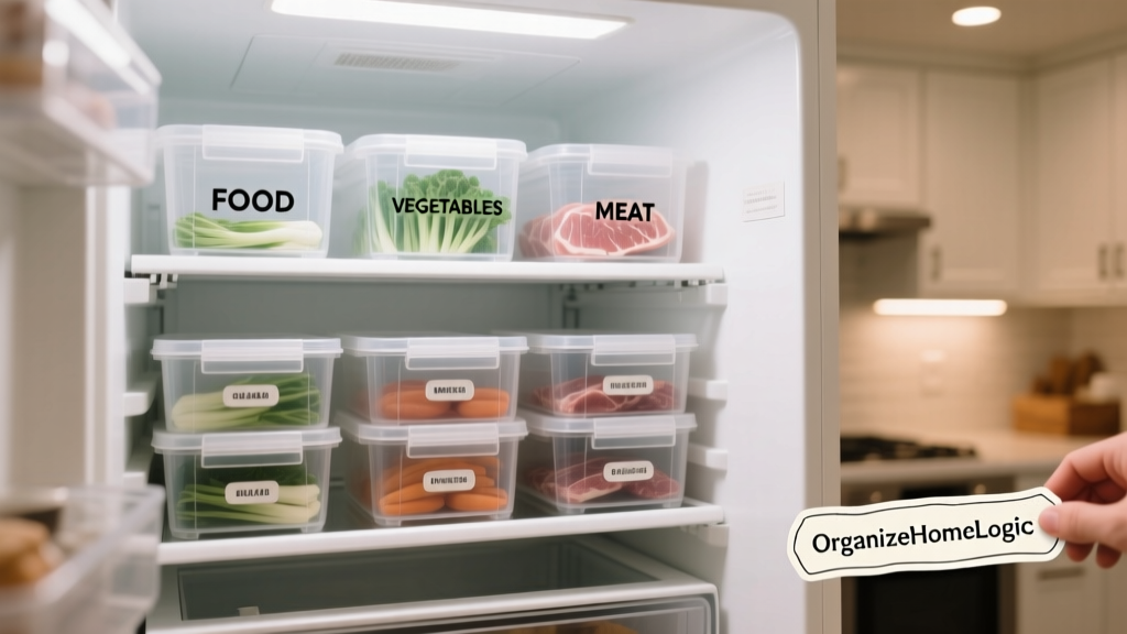 How the Container Store Organizes a Freezer (Step-by-Step)