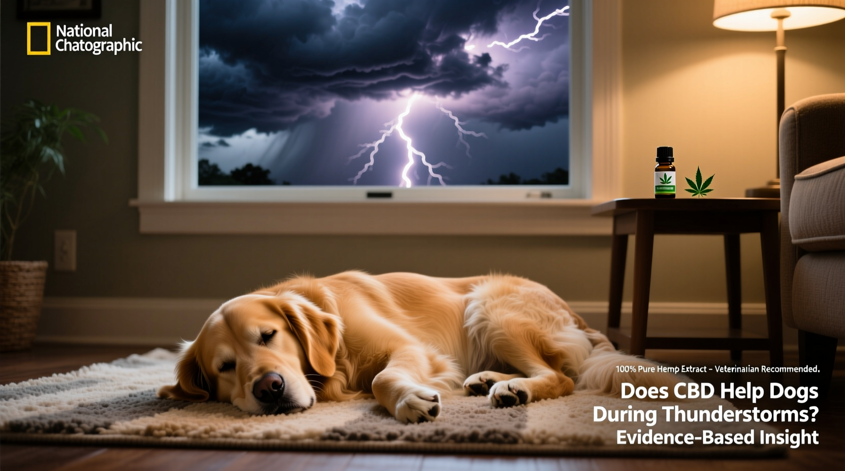 cbd for dogs with anxiety does it work for thunderstorms or is it placebo