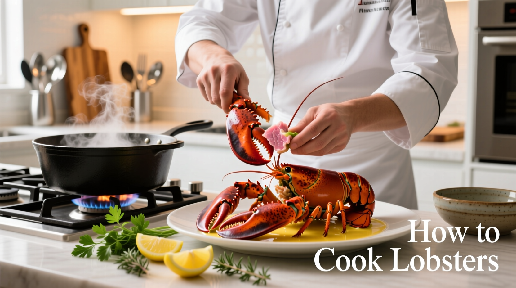 how to cook lobsters