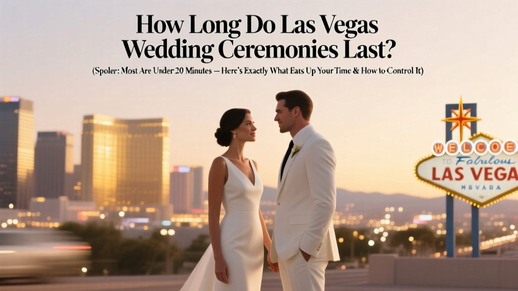 Las Vegas Wedding Ceremony Length: What Takes Time (2026)