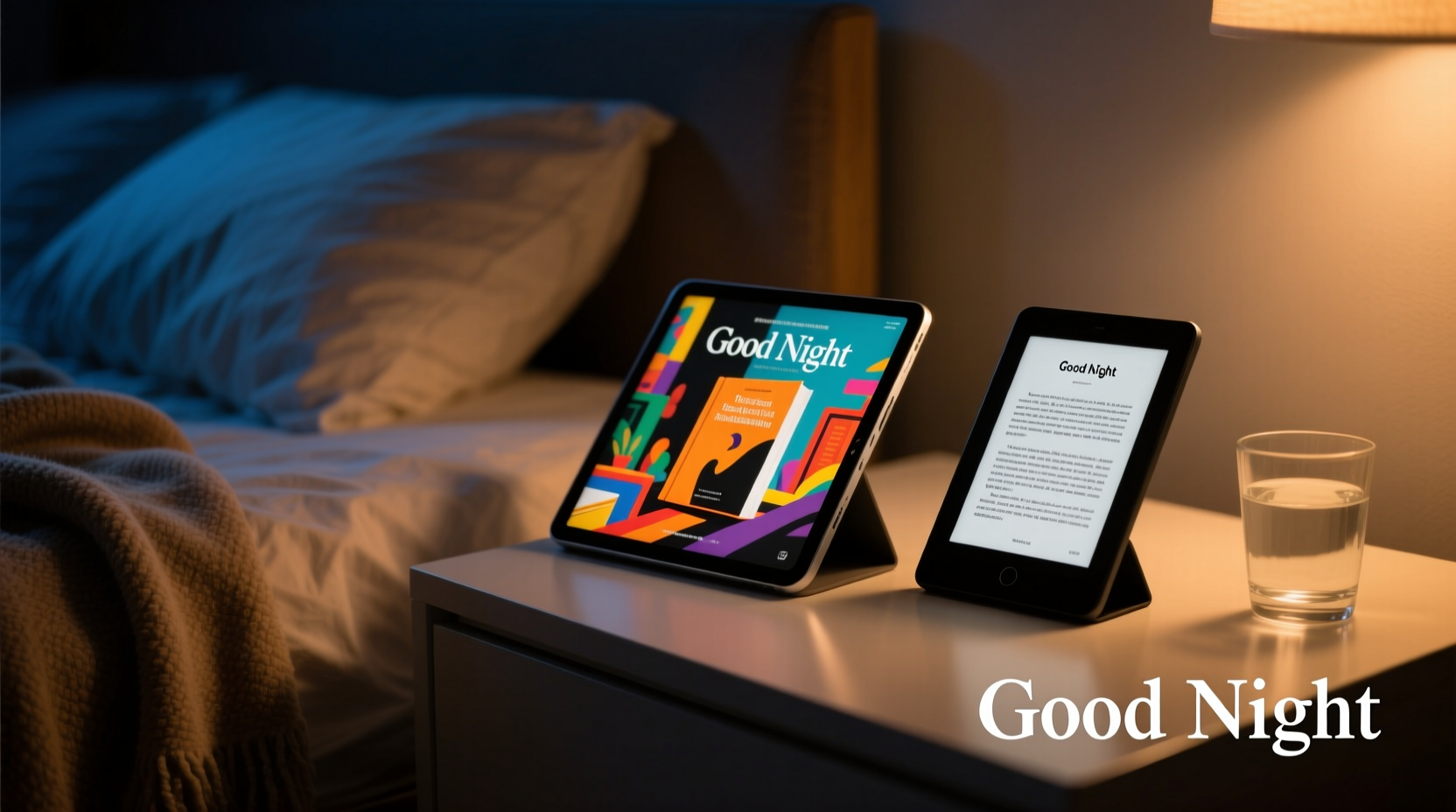 tablet vs e reader which is better for bedtime reading