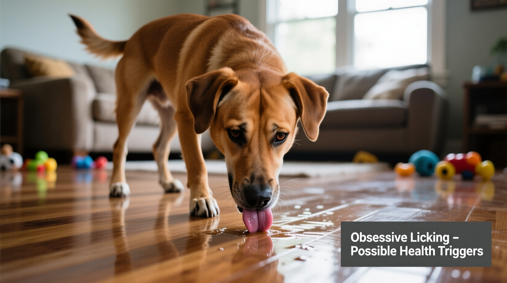 why does my dog lick the floor obsessively possible health triggers