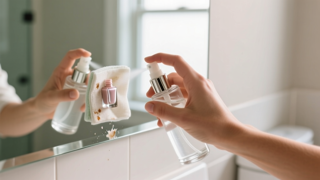 Easy & Tested: How to Get Nail Polish Out of Mirror