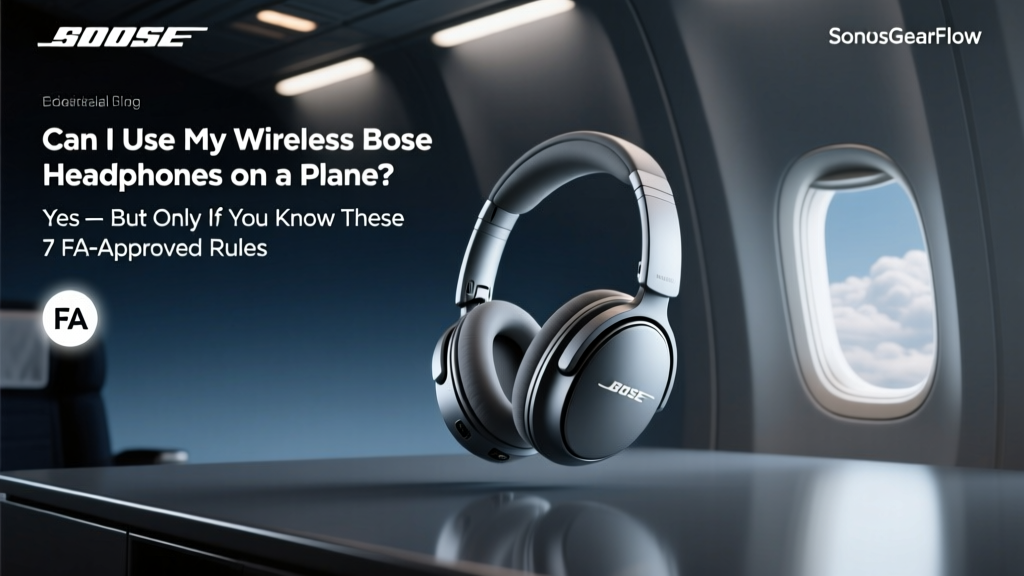 Can You Use Wireless Bose Headphones on a Plane?