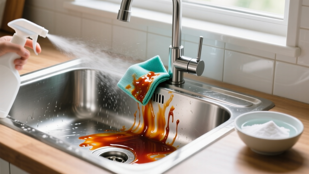 Proven: How To Get BBQ Sauce Out Of Sink In 5 Mins