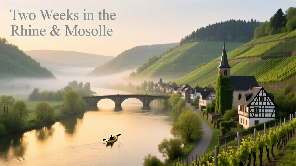 Two Weeks in the Rhine and Moselle River Valleys: Castles, Steep Vineyards, and Hidden Villages