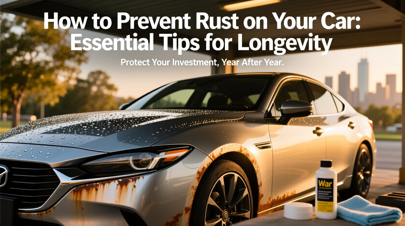 how to prevent rust on car