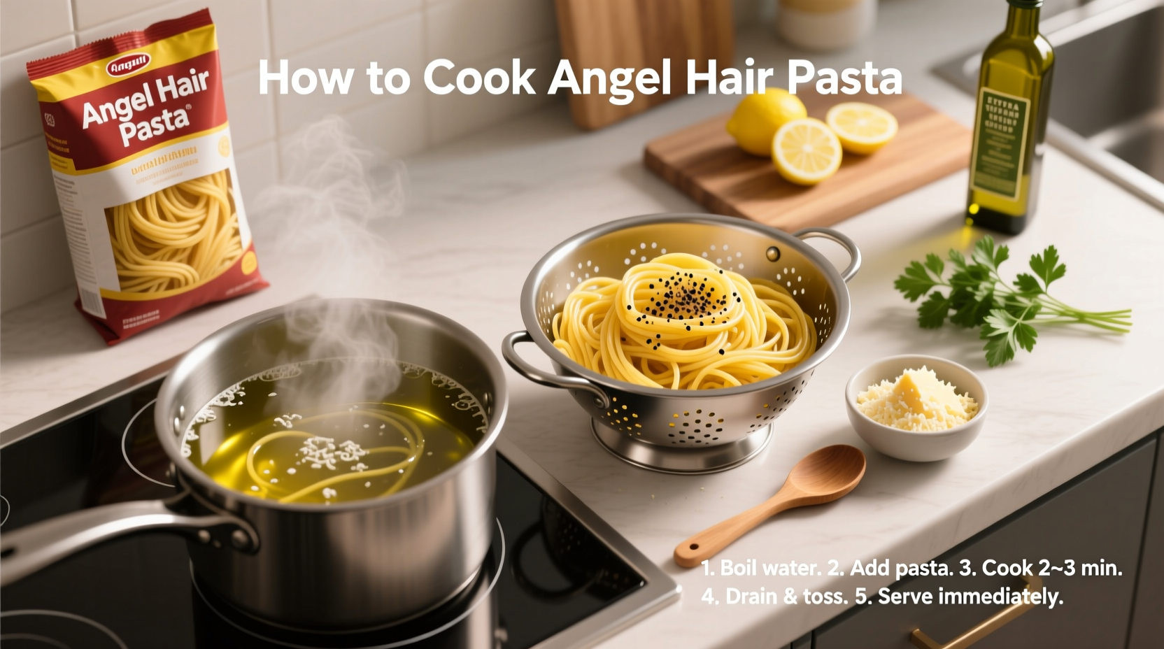 how to cook angel hair pasta