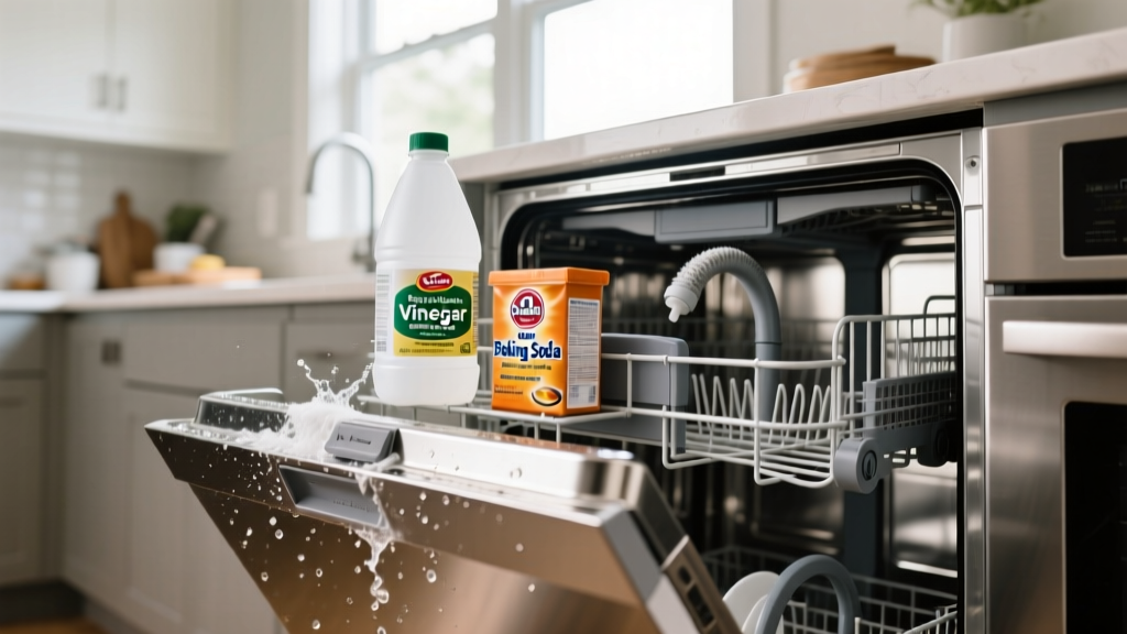 Easy How to Clean a Dishwasher with Vinegar and Baking Soda