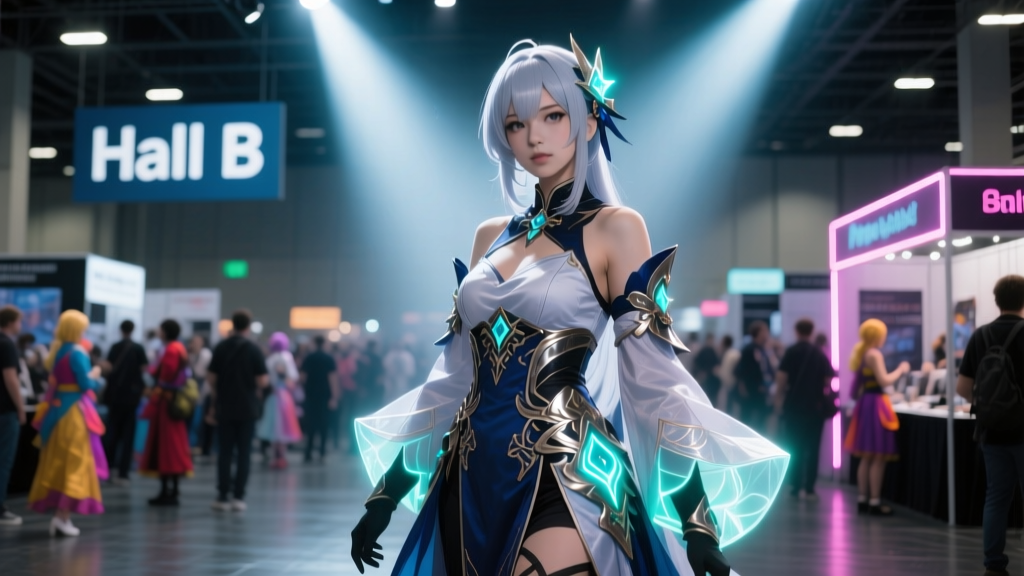 Anime NYC 2024 Cosplay Photography Lighting