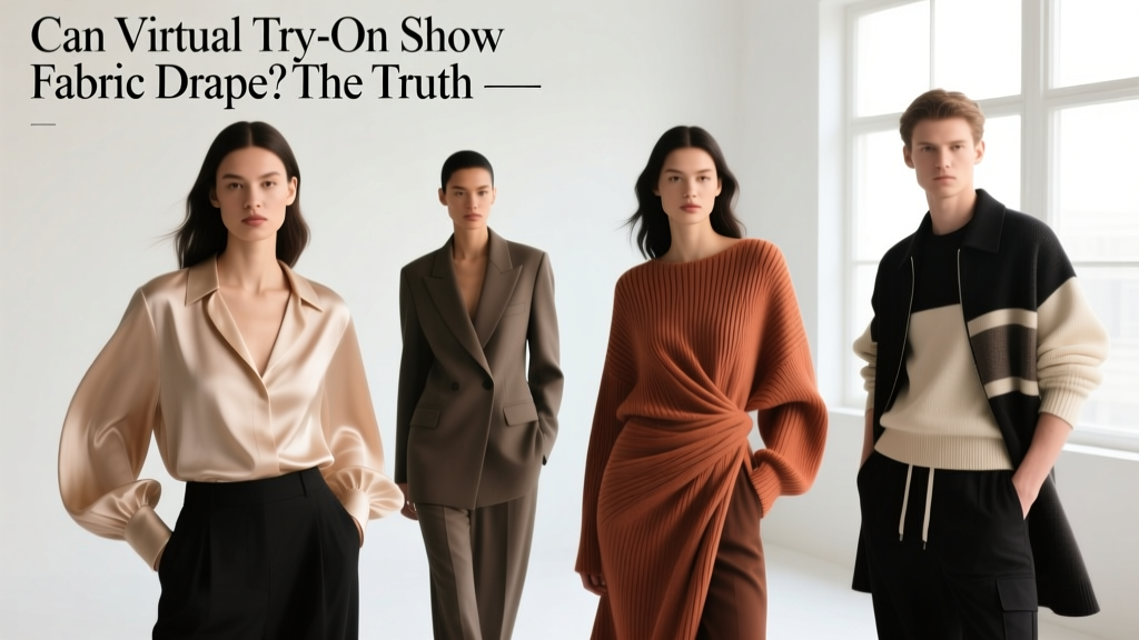 Can Virtual Try-On Show Fabric Drape? The Truth