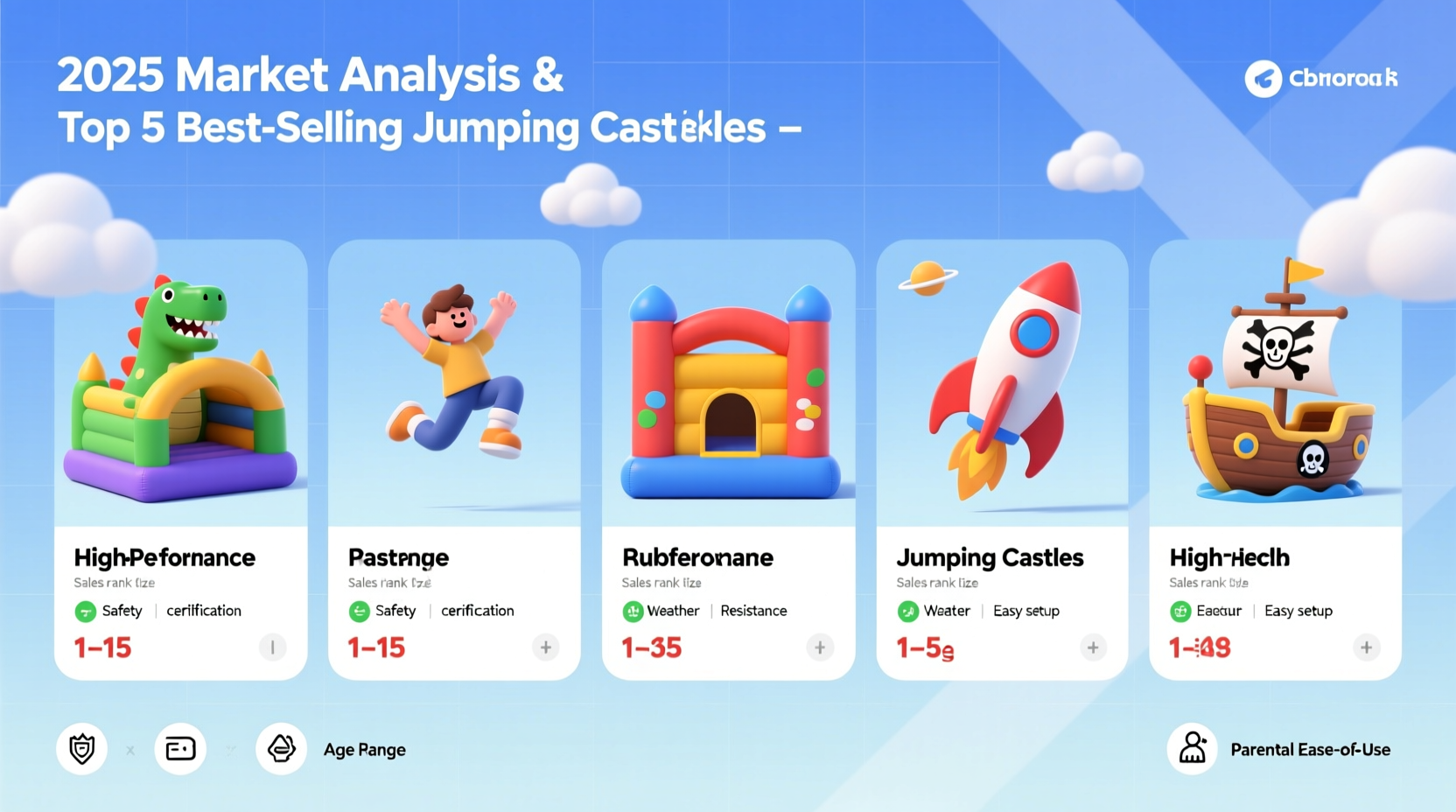best selling jumping castles