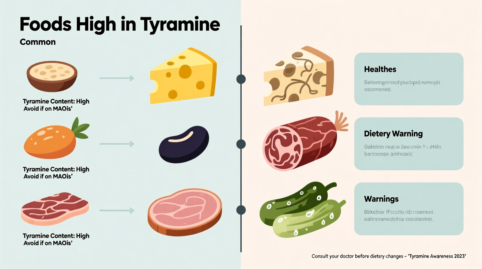 what foods contain tyramine