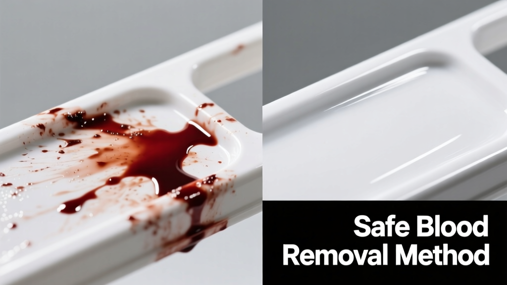 How to Remove Blood from Plastic Surfaces Safely