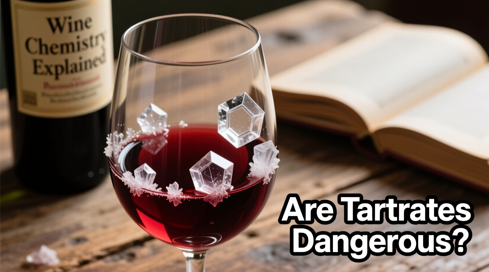 why does my wine have crystals in it are tartrates dangerous