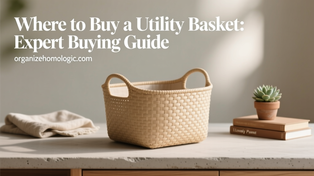Where to Buy a Utility Basket: Expert Buying Guide
