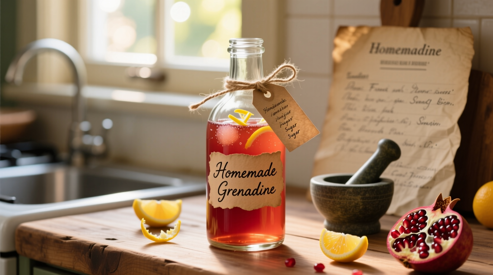 diy grenadine homemade grenadine recipe for cocktails