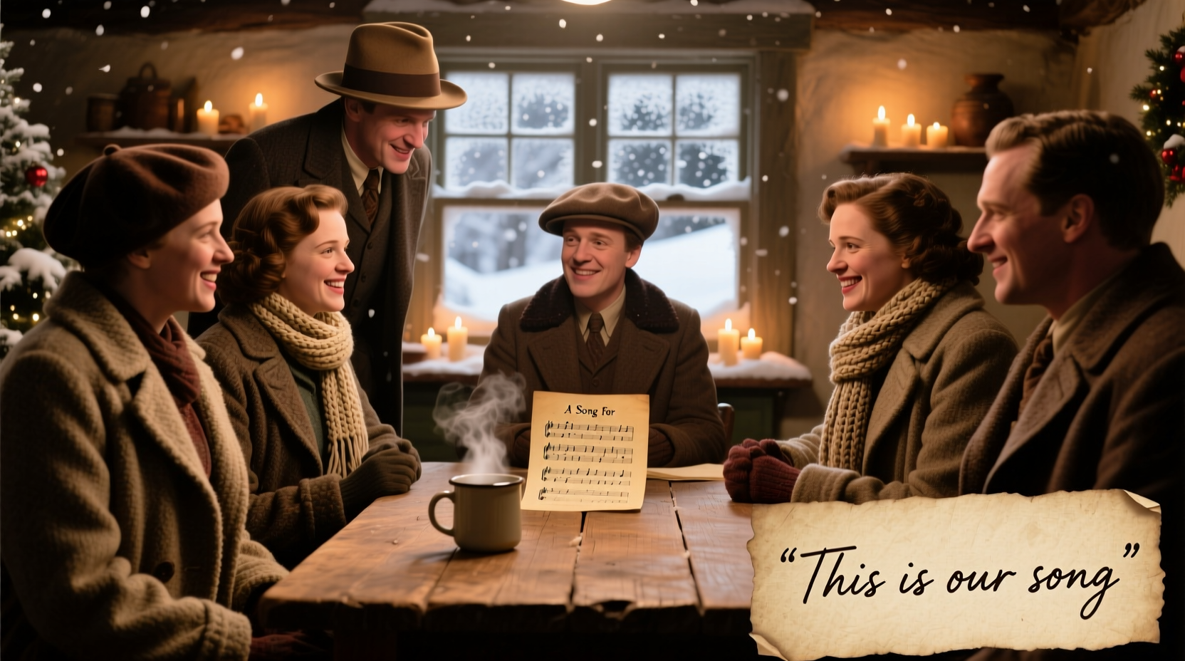 a song for christmas cast