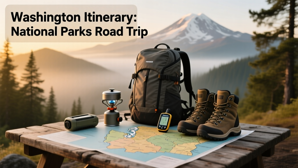 Washington National Parks Road Trip: A 7-Day Itinerary Through Olympic, Mount Rainier, and North Cascades